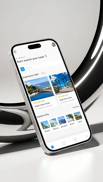 Hotel booking mobile app